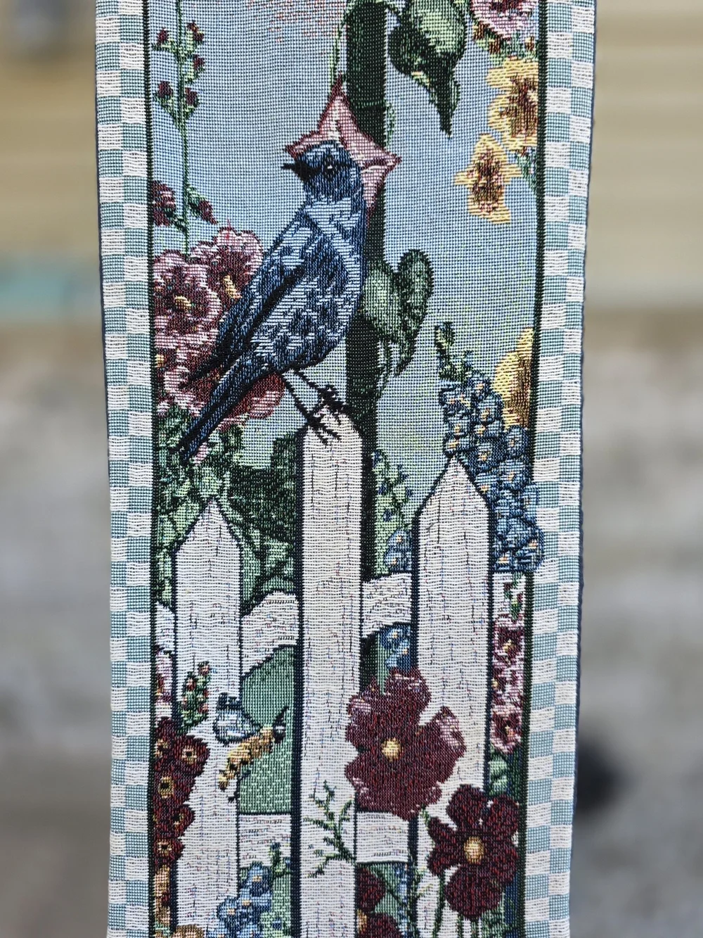 Manual Woodworkers & Weavers Home Tweet Home Bell Pull Wall Hanging Birdhouse